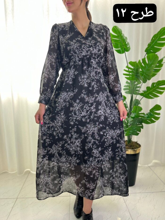 پیراهن چپ و راستی کد 302 - تصویر 9