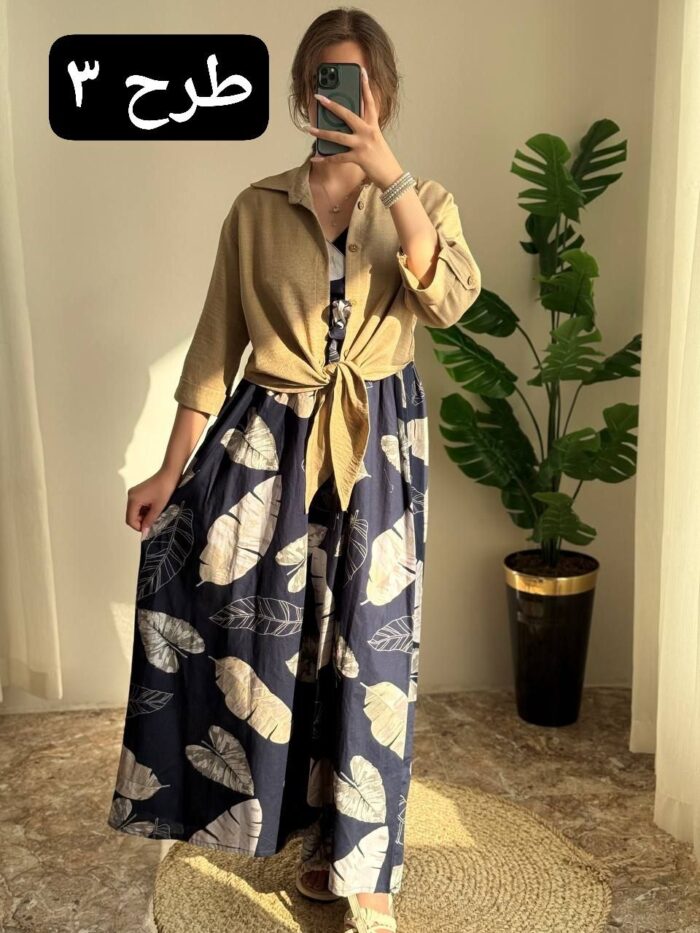 پیراهن ماکسی سروا کد 199