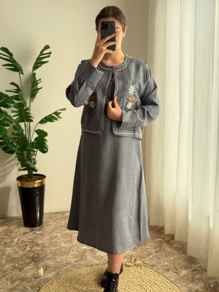ست گلدوزی سوسن کد 346 - تصویر 5