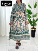 پیراهن فلور نازگل کد 371