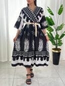 پیراهن فلور گندم کد 374