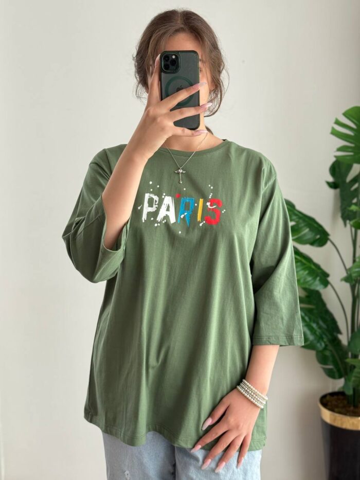 تیشرت لانگ کد 400 - تصویر 4