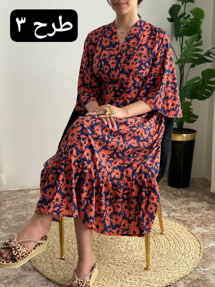 پیراهن بابونه کد 401 - تصویر 6