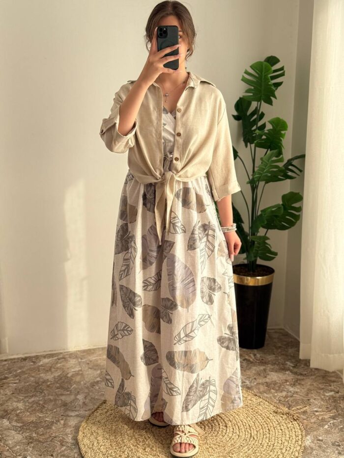 شومیز گره ای کد 404 - تصویر 2