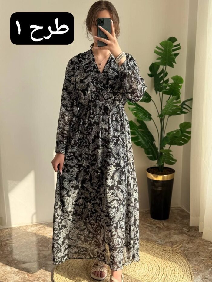پیراهن چپ و راستی کد 405 - تصویر 7
