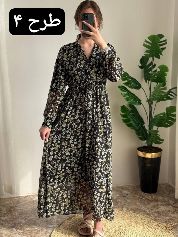 پیراهن چپ و راستی کد 405