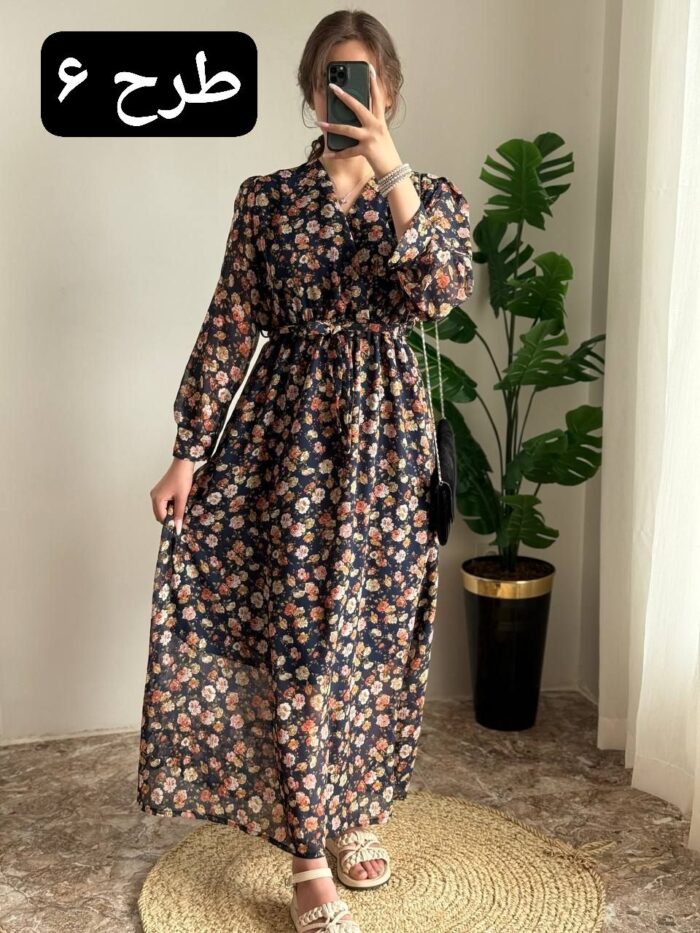 پیراهن چپ و راستی کد 405 - تصویر 2