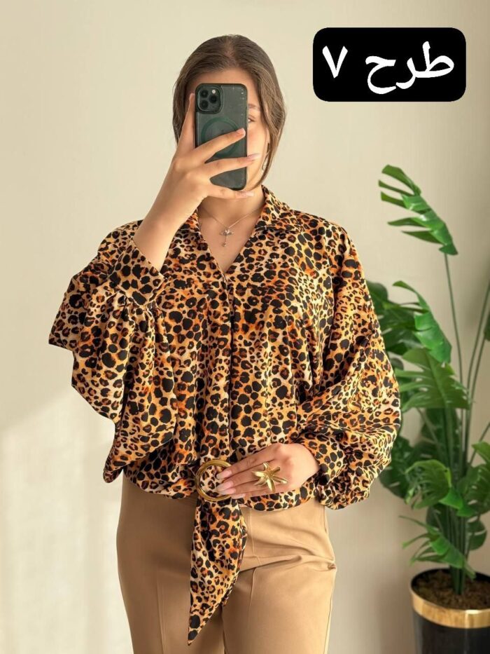 شومیز الیزه حلقه ای کد 410