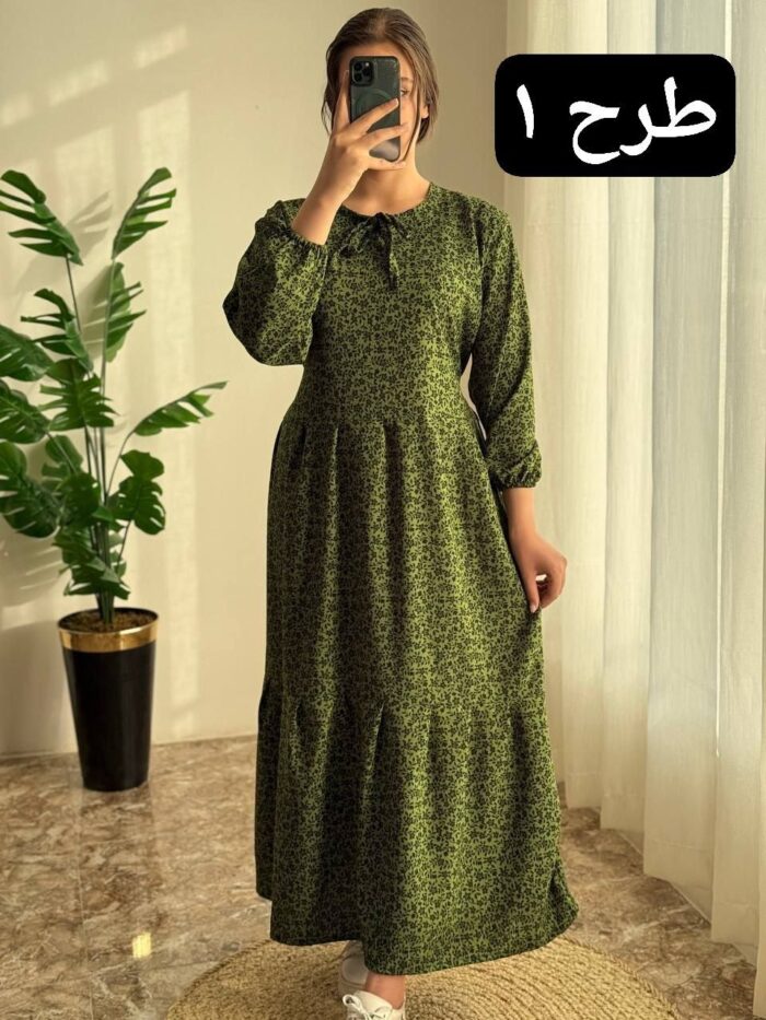 پیراهن پفکی کد 411 - تصویر 2